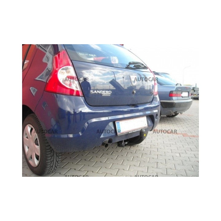 Towbar, Auto-Hak, Semi-Detachable System, Dacia Sandero 5-Door 2008 - 2012 - EDK.ro