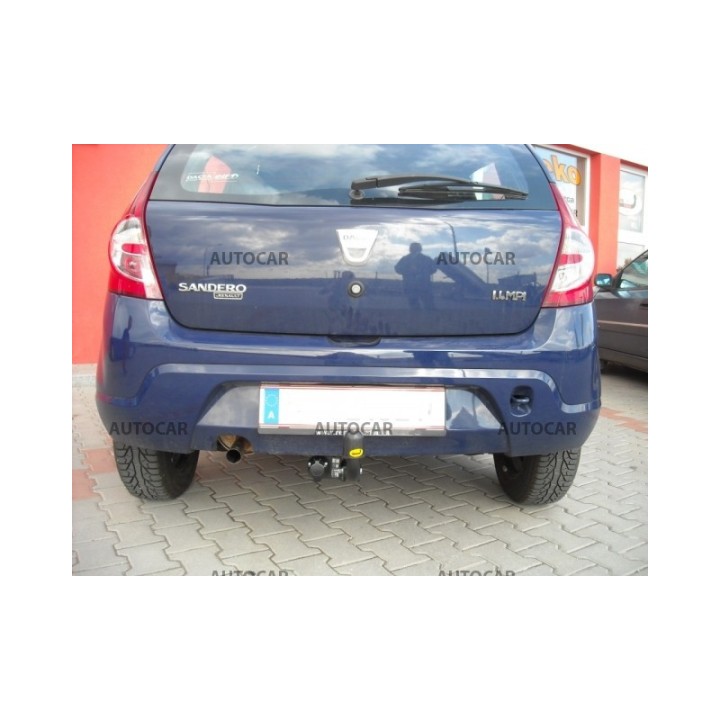 Cârlig de Remorcare, Auto-Hak, Sistem Semi-Demontabil, Dacia Sandero 5 Uși 2008 - 2012 - EDK.ro