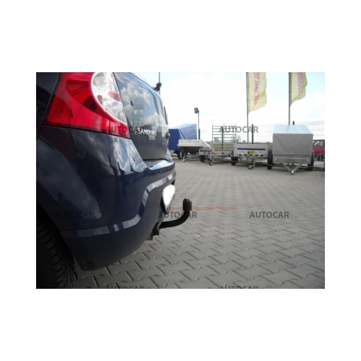 Towbar, Auto-Hak, Semi-Detachable System, Dacia Sandero 5-Door 2008 - 2012 - EDK.ro