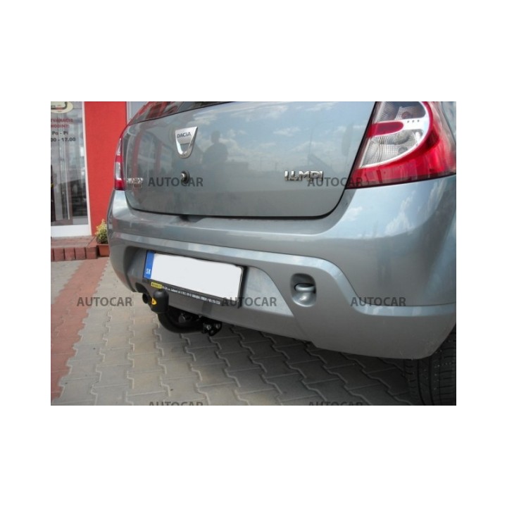 Cârlig de Remorcare, Auto-Hak, Sistem Semi-Demontabil, Dacia Sandero 5 Uși 2008 - 2012 - EDK.ro