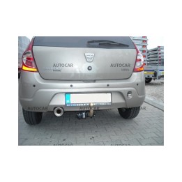 Towbar, Auto-Hak, Automatic Detachable System, Dacia Sandero 5-Door 2008 - 2012 - EDK.ro