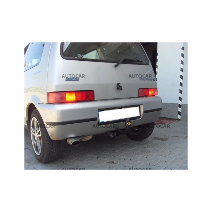 Towbar, Auto-Hak, Semi-Detachable System, Fiat Cinquecento 3-Door 1992 - 1998 - EDK.ro