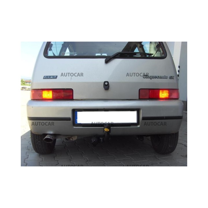 Towbar, Auto-Hak, Semi-Detachable System, Fiat Cinquecento 3-Door 1992 - 1998 - EDK.ro