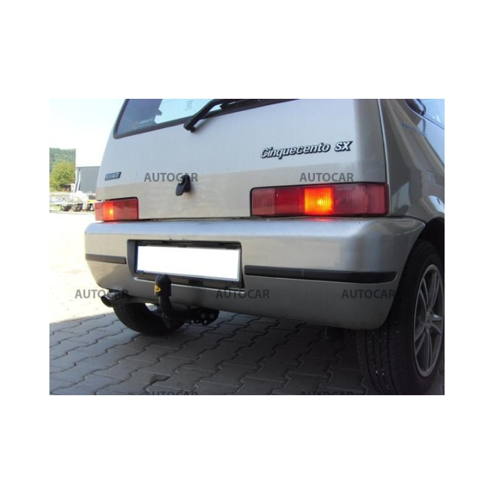 Cârlig de Remorcare, Auto-Hak, Sistem Semi-Demontabil, Fiat Cinquecento 3 Uși 1992 - 1998 - EDK.ro