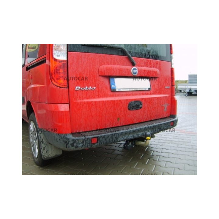 Cârlig de Remorcare, Auto-Hak, Sistem Demontabil Automat, Fiat Doblò Pick-up 2000 - 2009 - EDK.ro