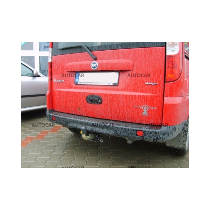 Towbar, Auto-Hak, Automatic Detachable System, Fiat Doblò Pickup 2000 - 2009 - EDK.ro