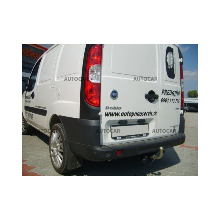 Towbar, Auto-Hak, Automatic Detachable System, Fiat Doblò Pickup 2000 - 2009 - EDK.ro