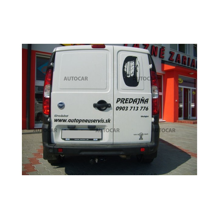Cârlig de Remorcare, Auto-Hak, Sistem Demontabil Automat, Fiat Doblò Pick-up 2000 - 2009 - EDK.ro