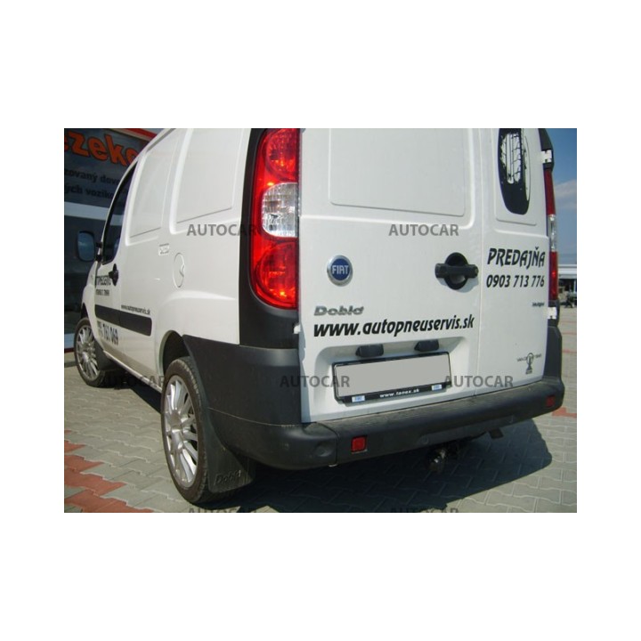 Towbar, Auto-Hak, Automatic Detachable System, Fiat Doblò Pickup 2000 - 2009 - EDK.ro
