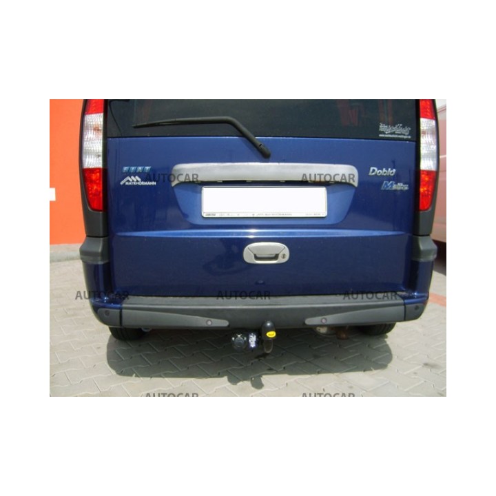 Cârlig de Remorcare, Auto-Hak, Sistem Semi-Demontabil, Fiat Doblò Pick-up 2000 - 2009 - EDK.ro