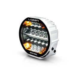 EC Approved LED Projector, Lazer Lamps Sentinel 9'' Highline with Beacon, Flux Luminos 17,020Lm, Putere 130W, White - EDK.ro