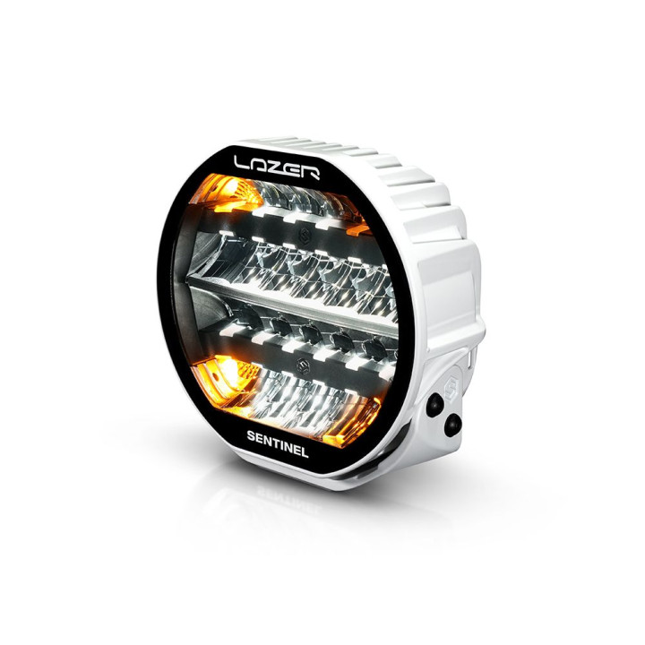 Proiector LED Omologat, Lazer Lamps Sentinel 9'' Highline with Beacon, Flux Luminos 17,020Lm, Putere 130W, Alb - EDK.ro