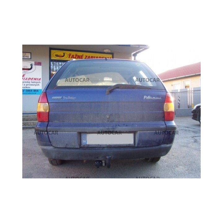 Towbar, Auto-Hak, Semi-Detachable System, Fiat Palio Station Wagon 1998 - 2001 - EDK.ro
