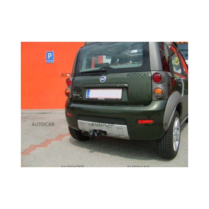 Cârlig de Remorcare, Auto-Hak, Sistem Demontabil Automat, Fiat Panda 5 Uși 2003 - 2011 - EDK.ro