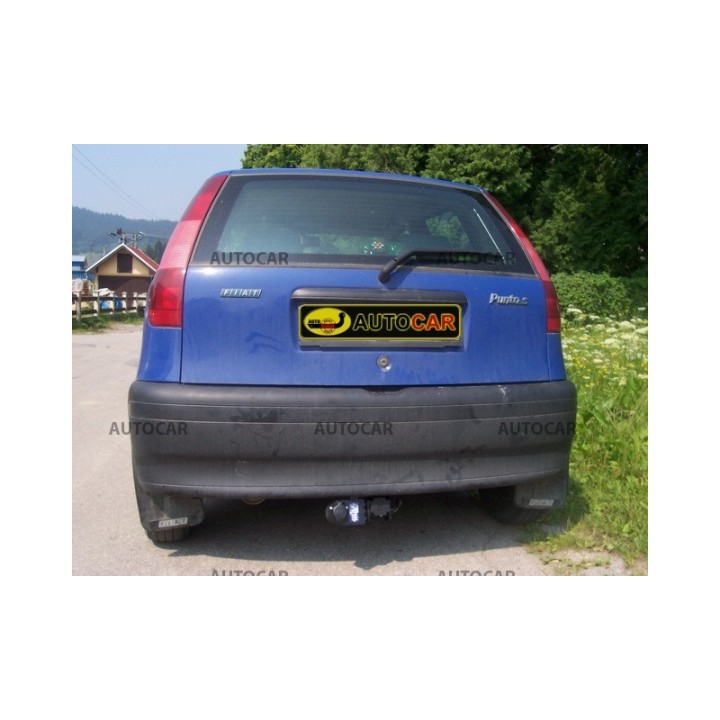 Cârlig de Remorcare, Auto-Hak, Sistem Demontabil Automat, Fiat Punto 3/5 Uși 1994 - 1999 - EDK.ro