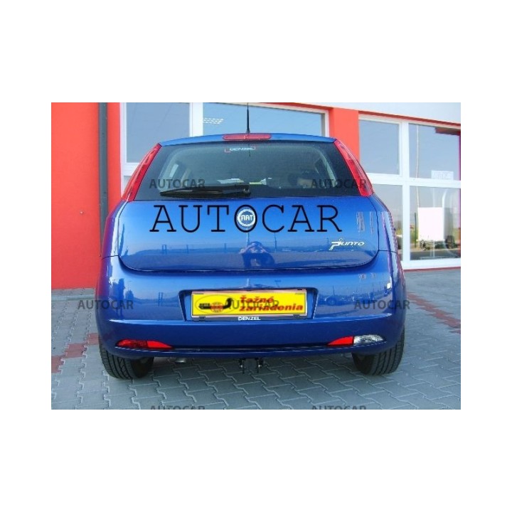 Cârlig de Remorcare, Auto-Hak, Sistem Demontabil Automat, Fiat Grande Punto 3/5 Uși 2006 - 2012 - EDK.ro