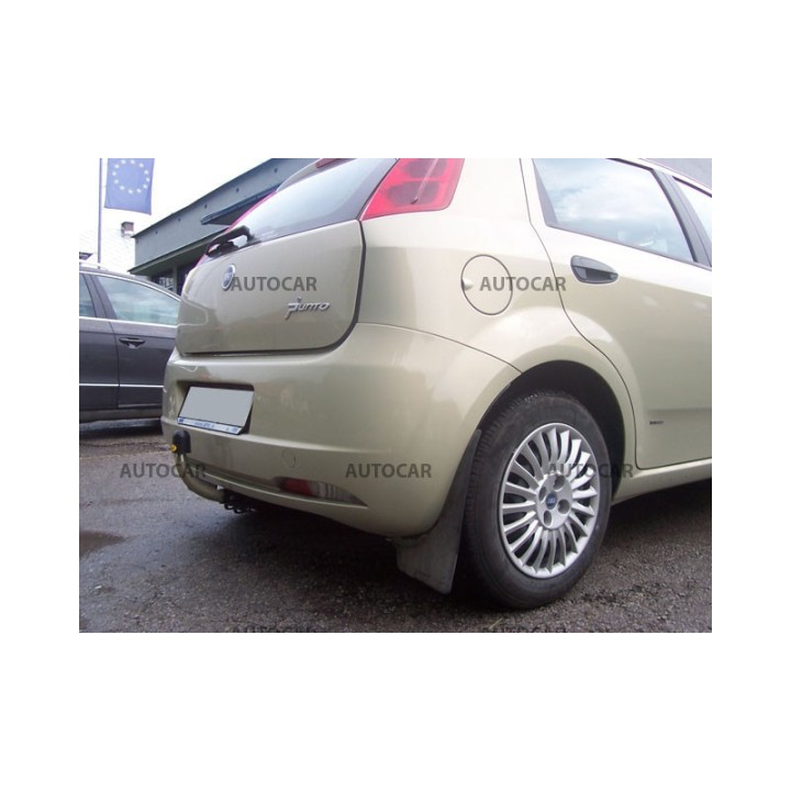 Cârlig de Remorcare, Auto-Hak, Sistem Demontabil Automat, Fiat Punto Grande 3/5 Uși 2006 - Prezent - EDK.ro