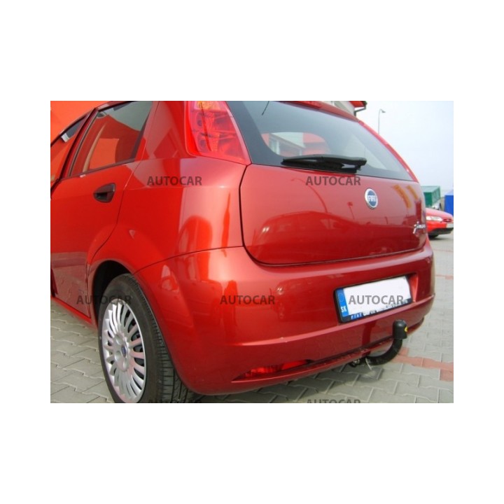 Towbar, Auto-Hak, Semi-Detachable System, Fiat Punto Grande 3/5-Door 2006 - Present - EDK.ro