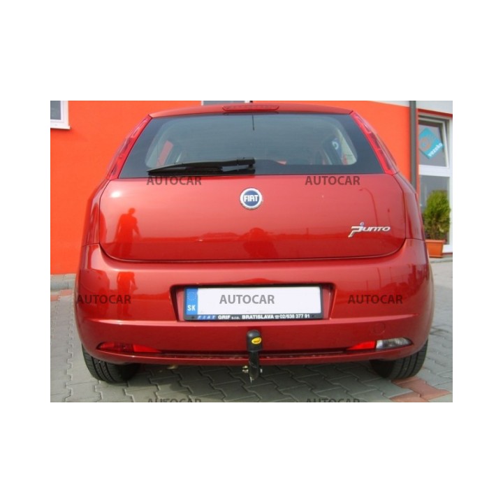 Cârlig de Remorcare, Auto-Hak, Sistem Semi-Demontabil, Fiat Grande Punto 3/5 Uși 2006 - 2012 - EDK.ro