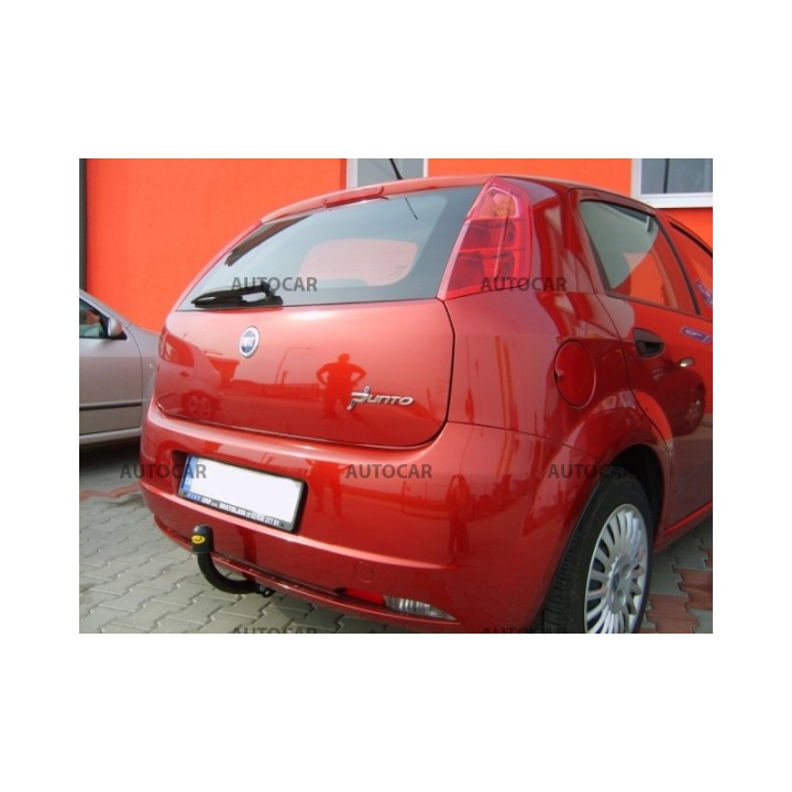 Cârlig de Remorcare, Auto-Hak, Sistem Semi-Demontabil, Fiat Grande Punto 3/5 Uși 2006 - 2012 - EDK.ro