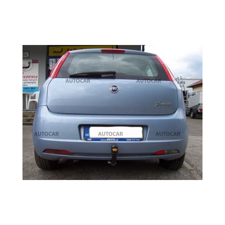 Towbar, Auto-Hak, Semi-Detachable System, Fiat Punto Grande 3/5-Door 2006 - Present - EDK.ro
