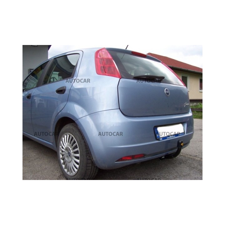 Towbar, Auto-Hak, Semi-Detachable System, Fiat Grande Punto 3/5-Door 2006 - 2012 - EDK.ro
