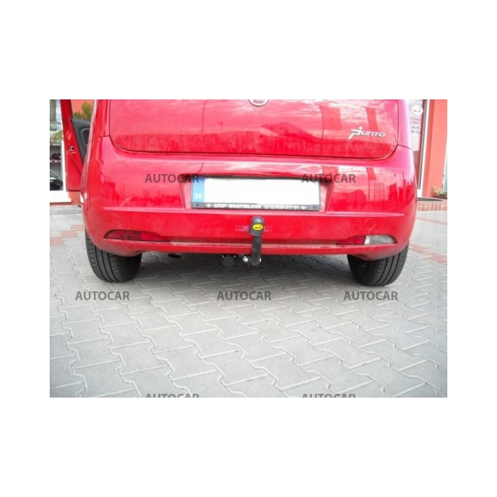 Cârlig de Remorcare, Auto-Hak, Sistem Semi-Demontabil, Fiat Grande Punto 3/5 Uși 2006 - 2012 - EDK.ro