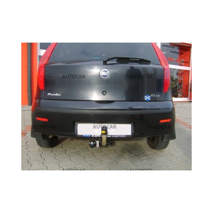 Cârlig de Remorcare, Auto-Hak, Sistem Demontabil Automat, Fiat Punto 3/5 Uși 1999 - 2011 - EDK.ro