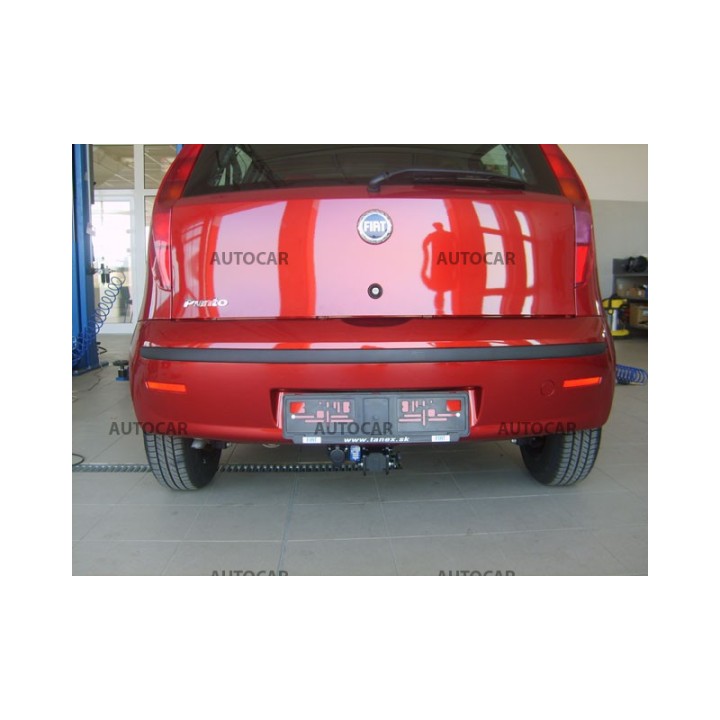 Cârlig de Remorcare, Auto-Hak, Sistem Demontabil Automat, Fiat Punto 3/5 Uși 1999 - 2011 - EDK.ro