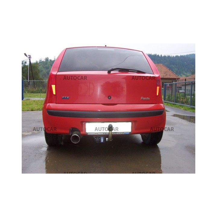Cârlig de Remorcare, Auto-Hak, Sistem Semi-Demontabil, Fiat Punto 3/5 Uși 1999 - 2011 - EDK.ro