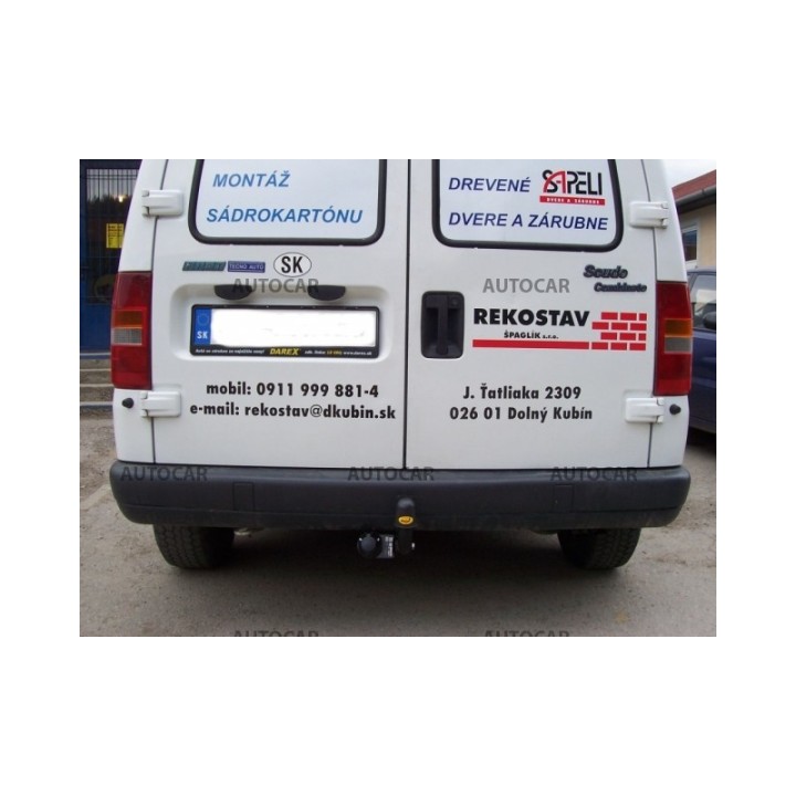 Cârlig de Remorcare, Auto-Hak, Sistem Semi-Demontabil, Fiat Scudo Dubă 1994 - 2006 - EDK.ro