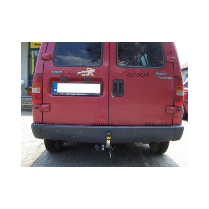 Cârlig de Remorcare, Auto-Hak, Sistem Semi-Demontabil, Fiat Scudo Dubă 1994 - 2006 - EDK.ro