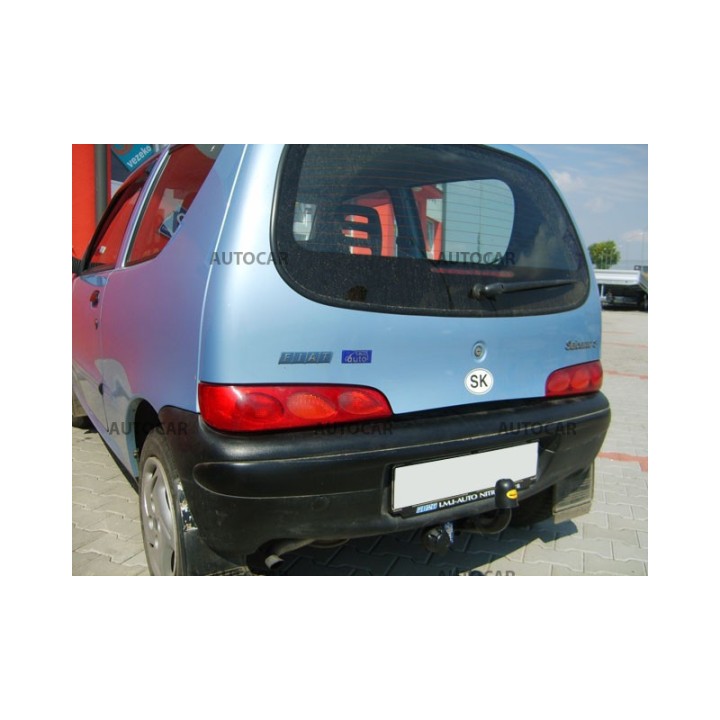 Cârlig de Remorcare, Auto-Hak, Sistem Semi-Demontabil, Fiat Seicento 3 Uși 1998 - 2003 - EDK.ro