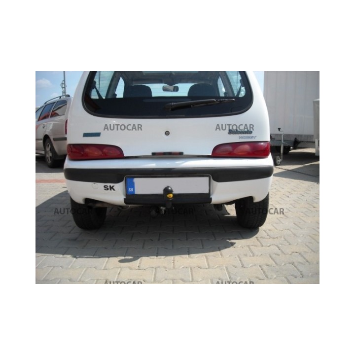 Towbar, Auto-Hak, Semi-Detachable System, Fiat Seicento 3-Door 1998 - 2003 - EDK.ro