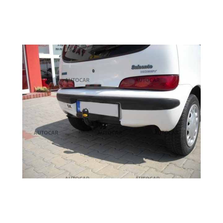 Towbar, Auto-Hak, Semi-Detachable System, Fiat Seicento 3-Door 1998 - 2003 - EDK.ro