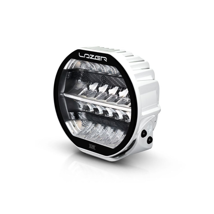 Proiector LED Omologat, Lazer Lamps Sentinel 9'' Elite with Position Lights and Slim Mounting Kit, Flux Luminos 15,230Lm, Alb - 