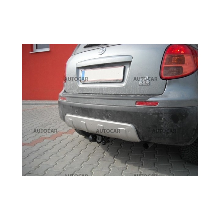 Towbar, Auto-Hak, Automatic Detachable System, Fiat Sedici 3/5-Door / 4x4 2006 - 2014 - EDK.ro