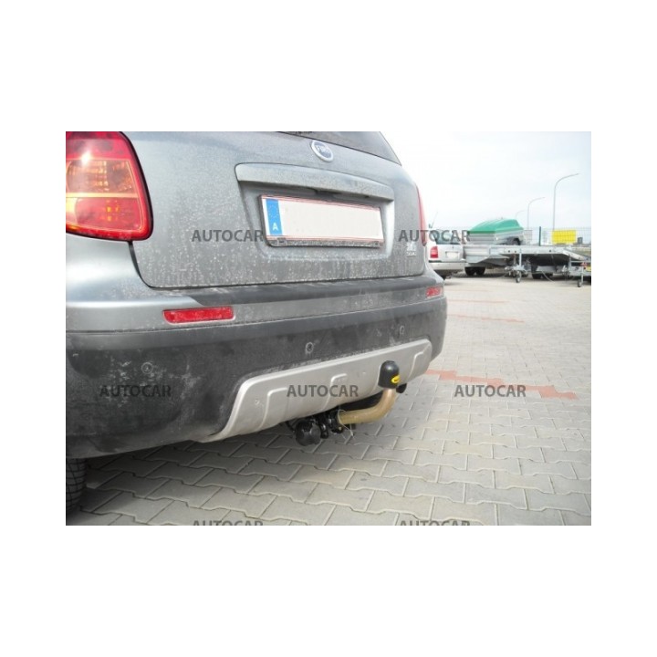 Cârlig de Remorcare, Auto-Hak, Sistem Demontabil Automat, Fiat Sedici 3/5 Uși / 4x4 2006 - 2014 - EDK.ro