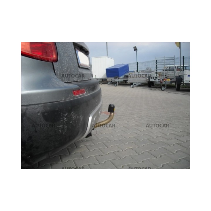 Cârlig de Remorcare, Auto-Hak, Sistem Demontabil Automat, Fiat Sedici 3/5 Uși / 4x4 2006 - 2014 - EDK.ro