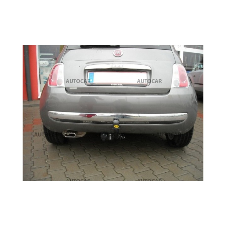 Towbar, Auto-Hak, Automatic Detachable System, Fiat 500 2007 - 2017 - EDK.ro