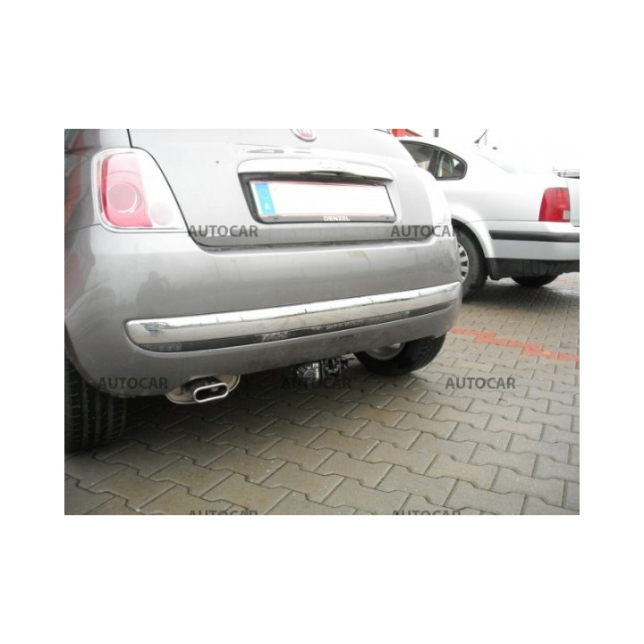 Towbar, Auto-Hak, Automatic Detachable System, Fiat 500 2007 - 2017 - EDK.ro