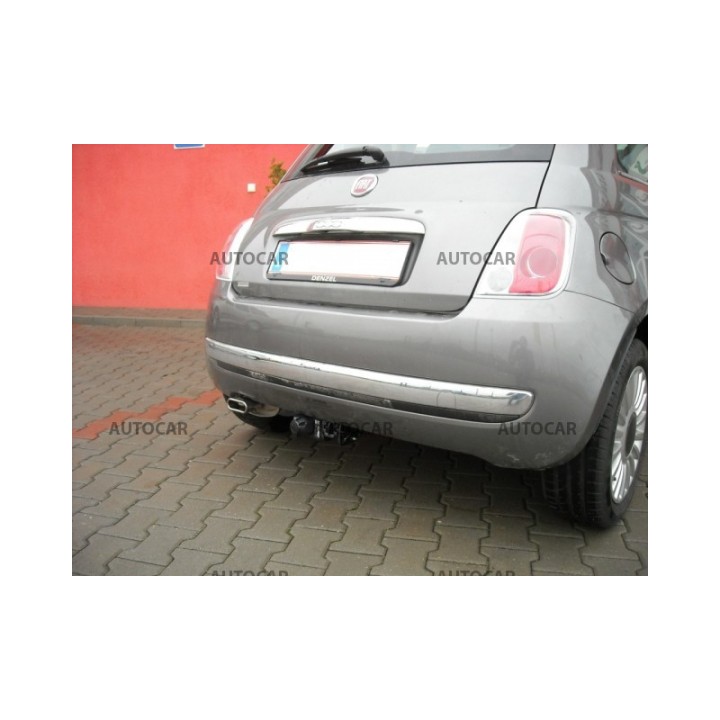 Cârlig de Remorcare, Auto-Hak, Sistem Demontabil Automat, Fiat 500 2007 - 2017 - EDK.ro