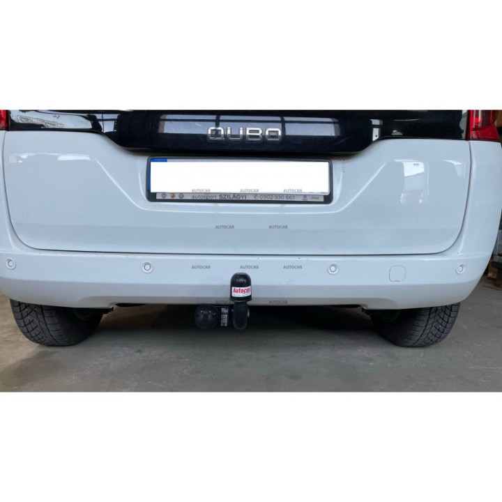 Towbar, Auto-Hak, Semi-Detachable System, Fiat Fiorino 5-Door 2008 - Present - EDK.ro