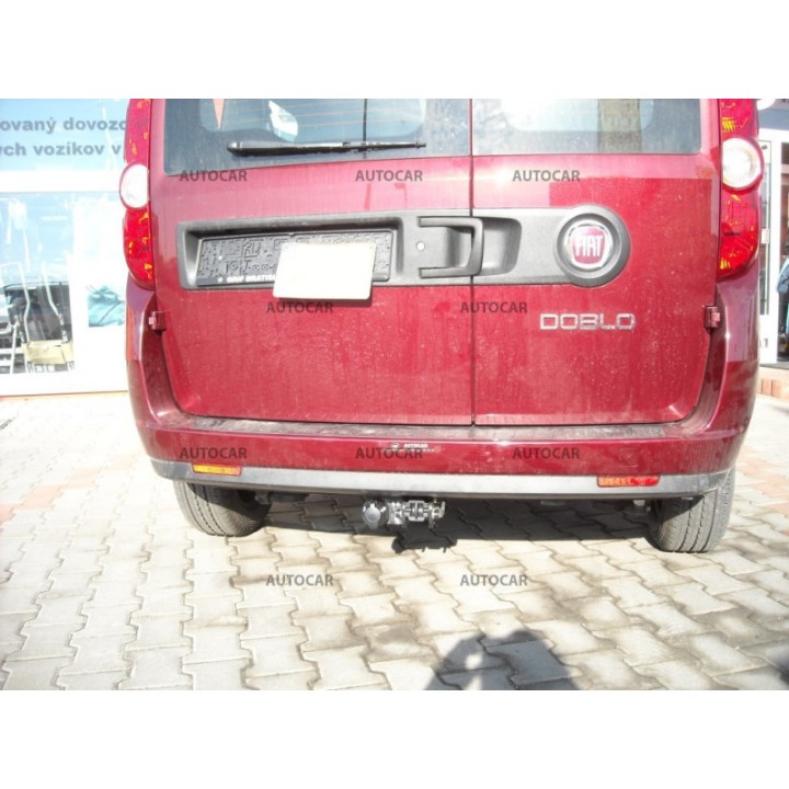 Cârlig de Remorcare, Auto-Hak, Sistem Demontabil Automat, Fiat Doblò 2010 - 2022 - EDK.ro