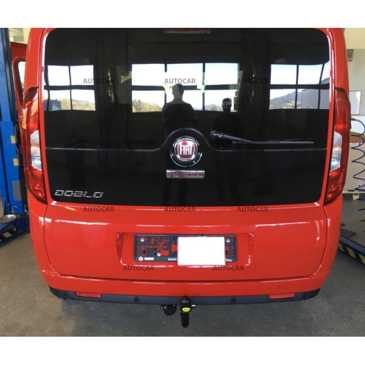 Cârlig de Remorcare, Auto-Hak, Sistem Demontabil Vertical, Fiat Doblò 2010 - 2022 - EDK.ro