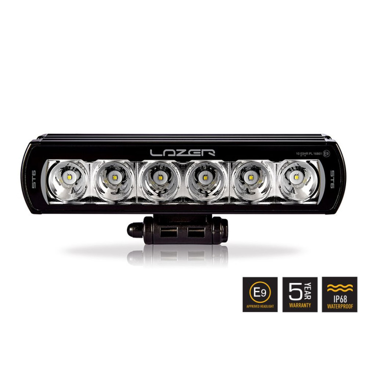 Proiector LED Omologat, Lazer Lamps ST6 Evolution, Flux Luminos 6,204Lm, Putere 70W - EDK.ro