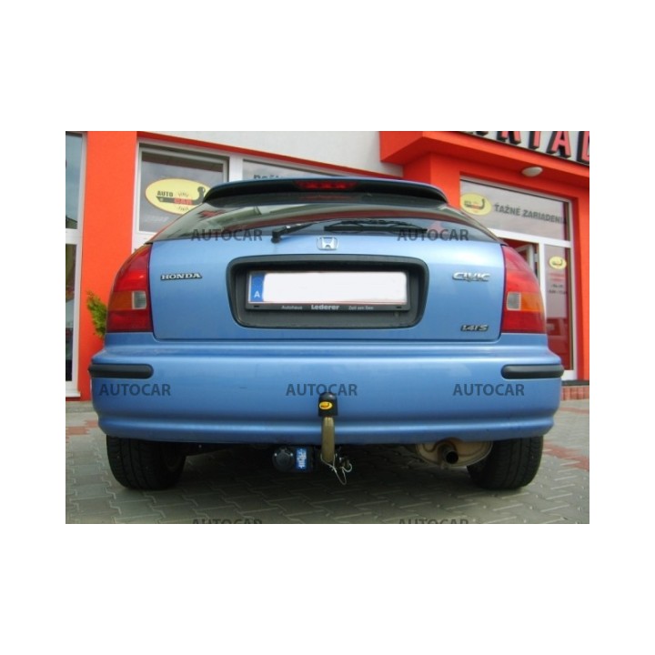 Cârlig de Remorcare, Auto-Hak, Sistem Demontabil Automat, Honda Civic 3 Uși 1991 - 2000 - EDK.ro