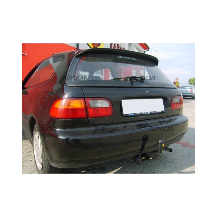 Cârlig de Remorcare, Auto-Hak, Sistem Semi-Demontabil, Honda Civic 3 Uși 1991 - 2000 - EDK.ro