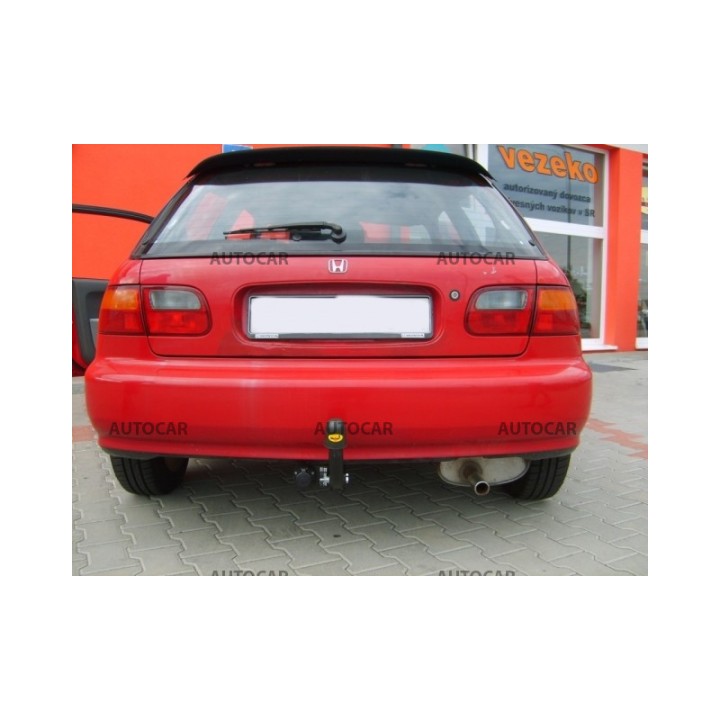 Towbar, Auto-Hak, Semi-Detachable System, Honda Civic 3-Door 1991 - 2000 - EDK.ro