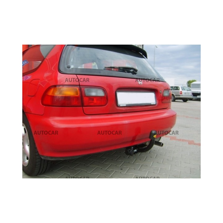 Towbar, Auto-Hak, Semi-Detachable System, Honda Civic 3-Door 1991 - 2000 - EDK.ro